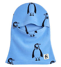 Mini Rodini Elefanthue - 1-lags - Penguin Fleece - Blå