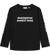 Les Deux Bluse - Washington - Black/ Light Ivory