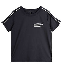 Mini Rodini T-shirt - MR Sport Drapy - Sort