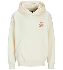 Jack & Jones Hættetrøje - JorBrooklyn - Buttercream