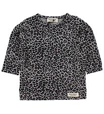 MarMar Bluse - Grå Leopardprint