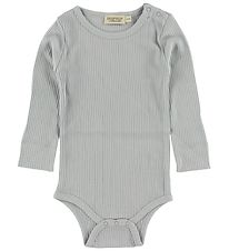 MarMar Body - L/ - Rib - Modal - Lysebl