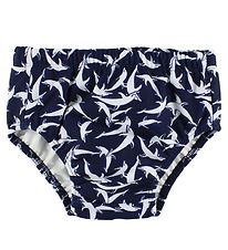 Petit Crabe Blebadebukser - UV50+ - Navy m. Delfiner