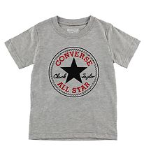 Converse T-shirt - Grmeleret m. Logo