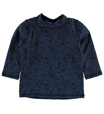 Soft Gallery Badebluse - UV50+ - Astin - Navy m. Prikker