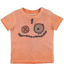 Small Rags T-shirt - Lys Orange