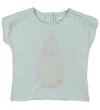 Small Rags T-shirt - Lys Blå m. Glitter