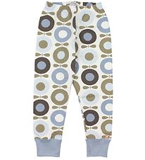 Katvig Leggings - Bl m. bler