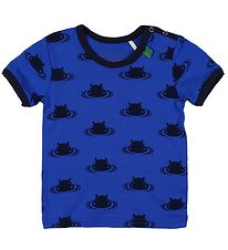 Freds World T-shirt - Blå m. Flodheste