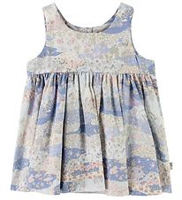 Wheat Kjole - Pinafore - Bl m. Print