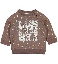 Petit by Sofie Schnoor Sweatshirt - Stvet Lilla m. Guld