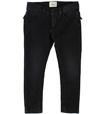 Fendi Kids Jeans - Sort m. Flæse