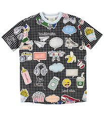 Fendi Kids T-shirt - Sortternet m. Print