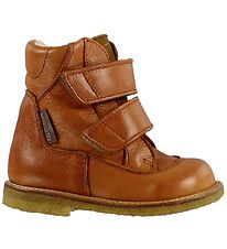 Angulus Vinterstøvler - Tex - Cognac m. For/Velcro