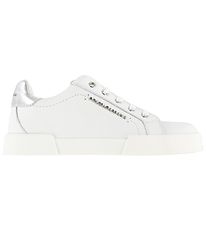 Dolce & Gabbana Sneakers - Hawaii - Hvid m. Sølv