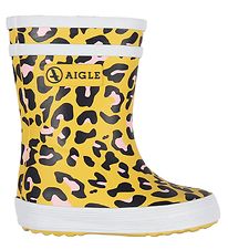 Aigle Gummistvler - Baby Flac - Leopard