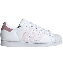 adidas Originals Sko - Superstar J - White/Pink/Mauve