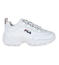 Fila Sko - Strada Low Kids - White