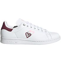 adidas Originals Sko - Stan Smith W - Cloud White/Victory Crimso adidas Originals Sko - Stan Smith W - Cloud White/Victory Crimso
