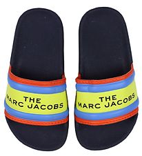 Little Marc Jacobs Badesandaler - Hawaii - Navy/Multifarvet