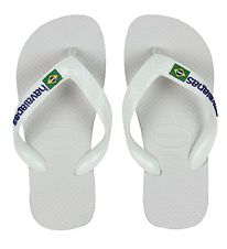 Havaianas Klipklapper - Brasil - Hvid