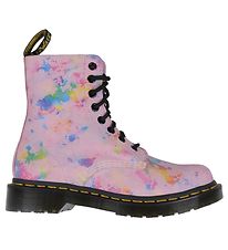 Dr. Martens Stvler - 1460 Pascal - Pink Rainbow Burst Suede