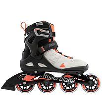 Rollerblade Rulleskøjter - Macroblade - 80 W - Gray/Coral - Inli