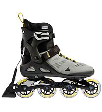 Rollerblade Rulleskøjter - Macroblade - 80 ABT - Silver/Neon Yel