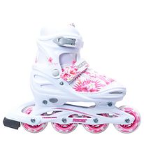 Roces Rulleskøjter - Compy 9.0 Girl - Hvid/Rosa/Lilla - Inliner