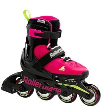 Rollerblade Rulleskjter - Microblade - Sort/Pink