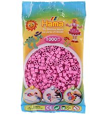 Hama Midi Perler - 1000 stk - Pastel Pink