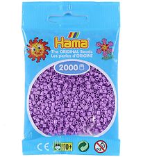 Hama Mini Perler - 2000 stk - Pastel Lilla