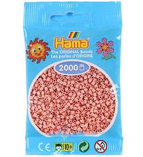 Hama Mini Perler - 2000 stk - Mat Rosa