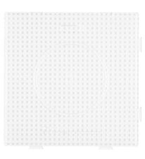 Hama Midi Perleplade - Stor Firkant - Transparent