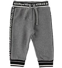 Dolce & Gabbana Sweatpants - Gråmeleret