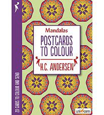 Mandalas Postkort - 20 stk - H. C. Andersen