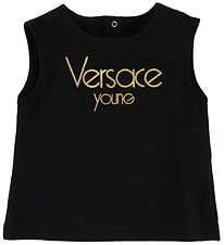 Young Versace Top - Sort m. Guld