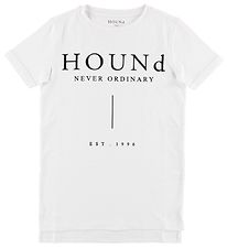 Hound T-shirt - Hvid m. Logo