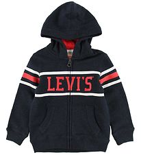 Levis Cardigan - Navymeleret m. Logo