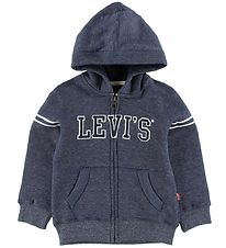 Levis Cardigan - Blmeleret m. Logo