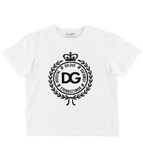 Dolce & Gabbana T-shirt - Hvid m. Print