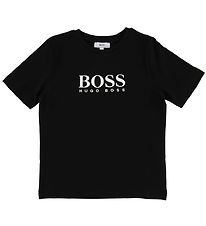 BOSS T-shirt - Sort m. Logo