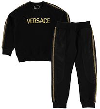 Young Versace Sweatsæt - Sort m. Guld