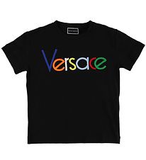 Young Versace T-shirt - Sort m. Farver