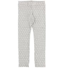 DKNY Leggings - Grmeleret m. Print