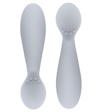 EzPz Tiny Spoon - 2-pak - Lysegrå
