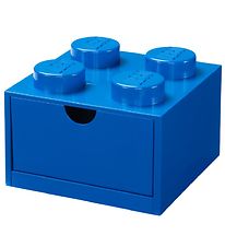 LEGO Storage Opbevaringsskuffe - 4 Knopper - 15x15x9 - Bl