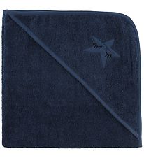 Nrgaard Madsens Badeslag - 75x75 cm - Navy m. Stjerne