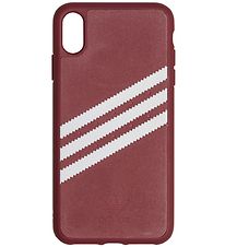 adidas Originals Cover - 3-Stripes - iPhone XS Max - Burgundy