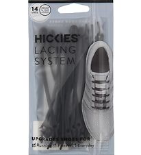 Hickies Snørebånd - Elastik - Black